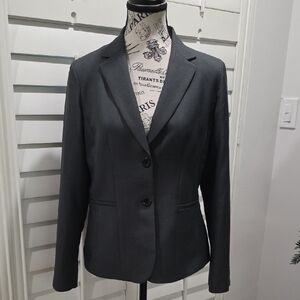 Elegant Dark Gray Women's Blazer